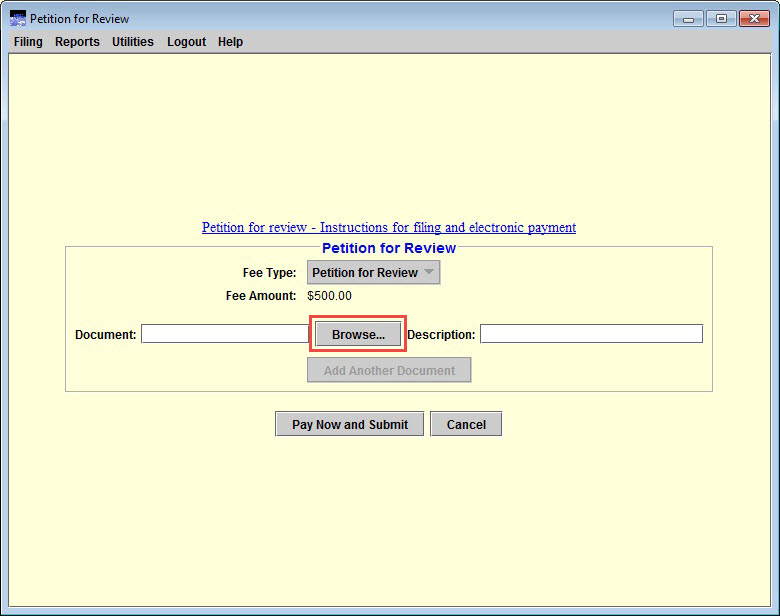 Browse highlighted
