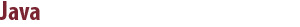 Java